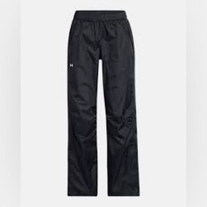Under Armour $90 storm proof rain pants black men’s small weather track outdoor